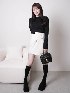 LIP SERVICE(リップサービス) |ウォームジュエルリブニット