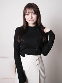 LIP SERVICE(リップサービス) |ウォームジュエルリブニット