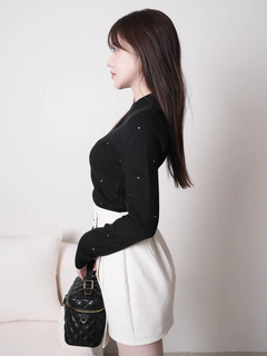 LIP SERVICE(リップサービス) |ウォームジュエルリブニット