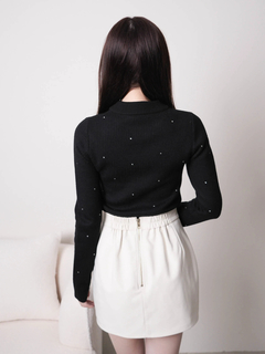 LIP SERVICE(リップサービス) |ウォームジュエルリブニット