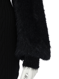 LIP SERVICE(リップサービス) |デコルテオープンドッキングニットワンピース