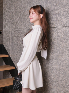 LIP SERVICE(リップサービス) |レースドッキングフレアワンピース