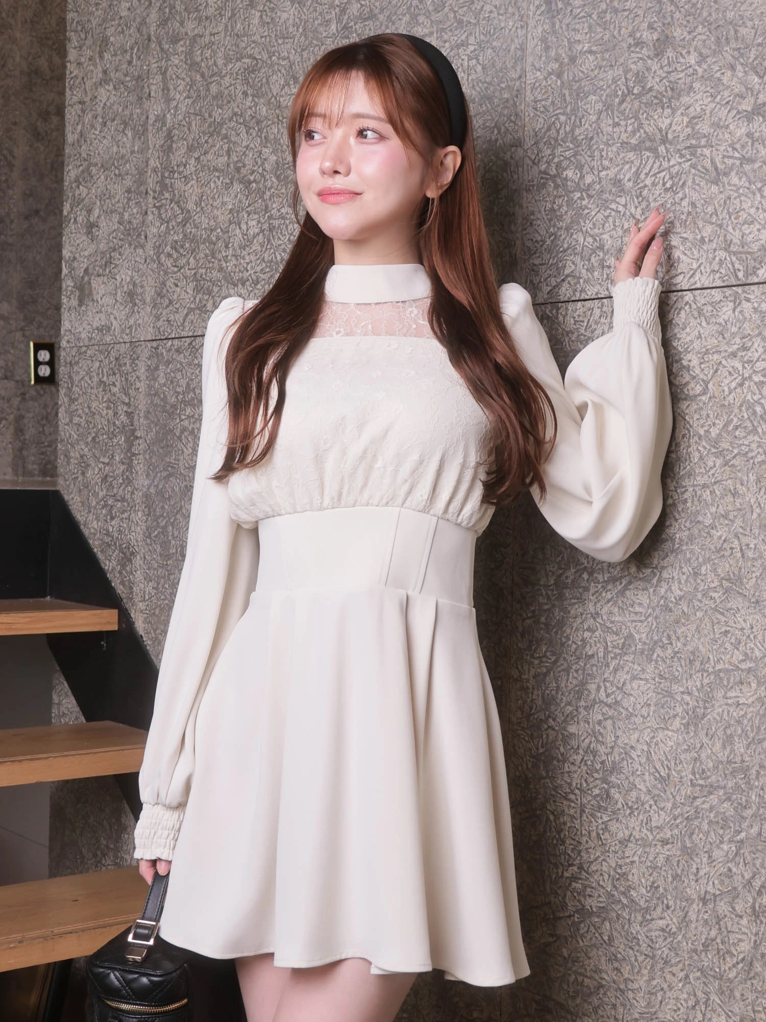 LIP SERVICE（リップサービス）｜ レースドッキングフレアワンピース