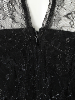 LIP SERVICE(リップサービス) |レースドッキングフレアワンピース