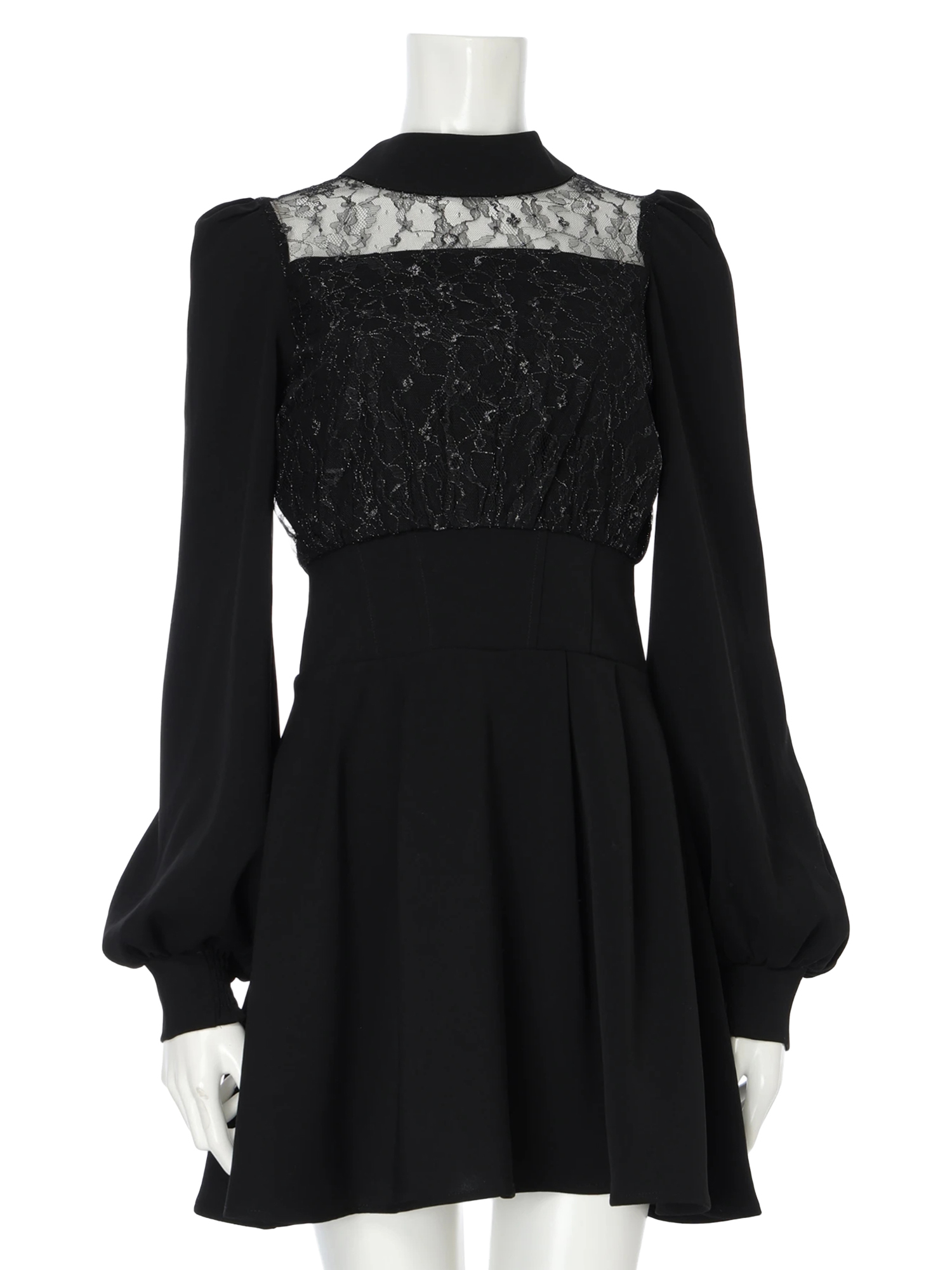 LIP SERVICE（リップサービス）｜ レースドッキングフレアワンピース