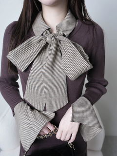 LIP SERVICE(リップサービス) |フロントZIPニットプリーツワンピース