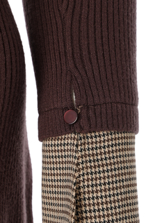 LIP SERVICE(リップサービス) |フロントZIPニットプリーツワンピース