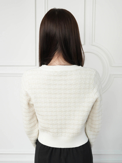 LIP SERVICE(リップサービス) |2wayカラーツイードニットカーディガン