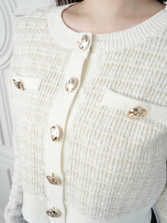 LIP SERVICE(リップサービス) |2wayカラーツイードニットカーディガン