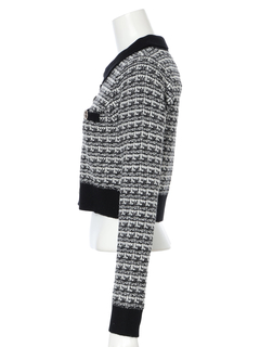 LIP SERVICE(リップサービス) |2wayカラーツイードニットカーディガン