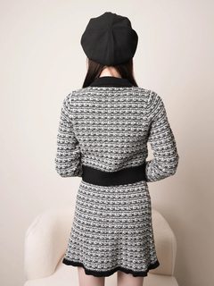 LIP SERVICE(リップサービス) |2wayカラーツイードニットカーディガン