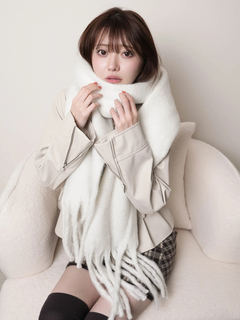 LIP SERVICE(リップサービス) |レザータグマフラー