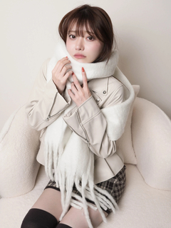 LIP SERVICE(リップサービス) |レザータグマフラー