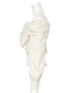 LIP SERVICE(リップサービス) |リボンオフショルロングスリーブトップス