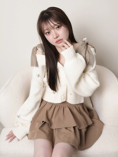 LIP SERVICE(リップサービス) |2wayリボンジュエルニット