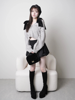 LIP SERVICE(リップサービス) |2wayリボンジュエルニット