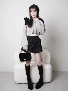 LIP SERVICE(リップサービス) |2wayリボンジュエルニット