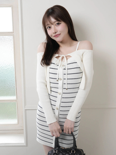 LIP SERVICE(リップサービス) |マルチパターンアンサンブルニットワンピース