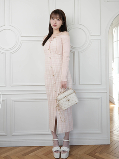 LIP SERVICE(リップサービス) |マルチパターンアンサンブルニットワンピース