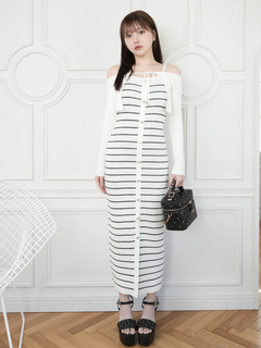 LIP SERVICE(リップサービス) |マルチパターンアンサンブルニットワンピース