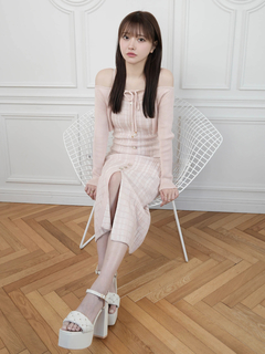 LIP SERVICE(リップサービス) |マルチパターンアンサンブルニットワンピース