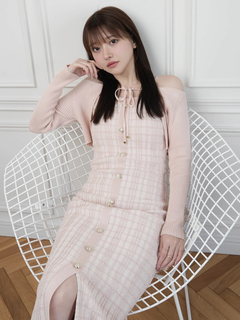 LIP SERVICE(リップサービス) |マルチパターンアンサンブルニットワンピース