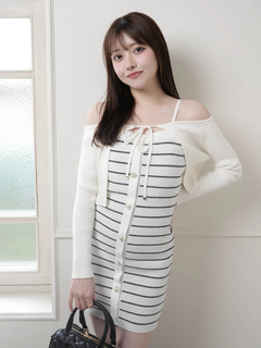 LIP SERVICE(リップサービス) |マルチパターンアンサンブルニットワンピース