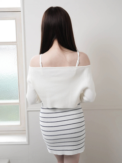 LIP SERVICE(リップサービス) |マルチパターンアンサンブルニットワンピース