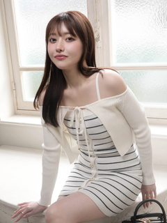 LIP SERVICE(リップサービス) |マルチパターンアンサンブルニットワンピース