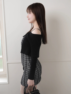 LIP SERVICE(リップサービス) |マルチパターンアンサンブルニットワンピース