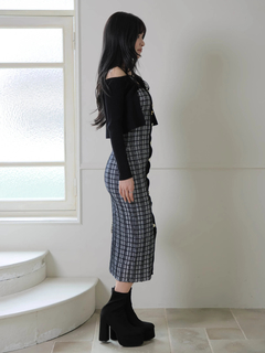 LIP SERVICE(リップサービス) |マルチパターンアンサンブルニットワンピース