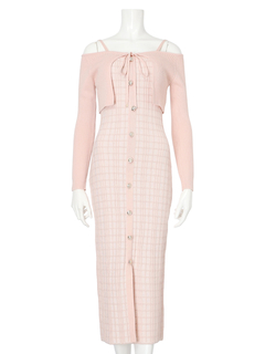 LIP SERVICE(リップサービス) |マルチパターンアンサンブルニットワンピース