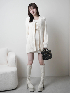 LIP SERVICE(リップサービス) |モールニットアンサンブルワンピース