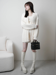 LIP SERVICE(リップサービス) |モールニットアンサンブルワンピース