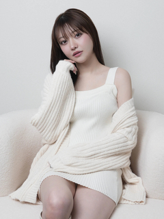 LIP SERVICE(リップサービス) |モールニットアンサンブルワンピース