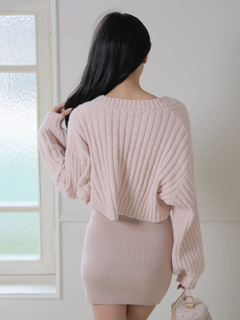 LIP SERVICE(リップサービス) |モールニットアンサンブルワンピース