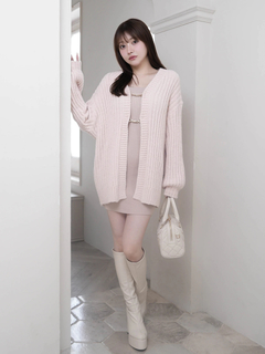 LIP SERVICE(リップサービス) |モールニットアンサンブルワンピース