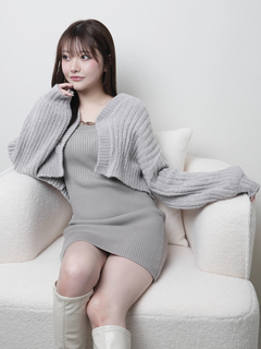 LIP SERVICE(リップサービス) |モールニットアンサンブルワンピース