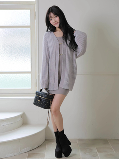 LIP SERVICE(リップサービス) |モールニットアンサンブルワンピース