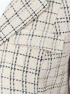 LIP SERVICE(リップサービス) |ベルト付ツイードミドルジャケット