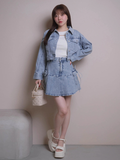 LIP SERVICE(リップサービス) |Jewelデニムクロップドジャケット