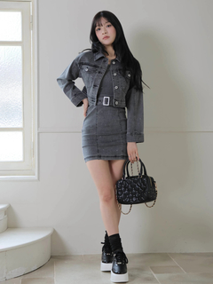 LIP SERVICE(リップサービス) |Jewelデニムクロップドジャケット