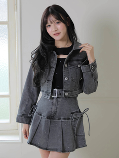 LIP SERVICE(リップサービス) |Jewelデニムクロップドジャケット
