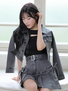 LIP SERVICE(リップサービス) |Jewelデニムクロップドジャケット