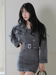 LIP SERVICE(リップサービス) |Jewelデニムクロップドジャケット