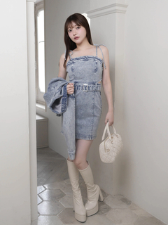 LIP SERVICE(リップサービス) |Jewelデニムキャミワンピース