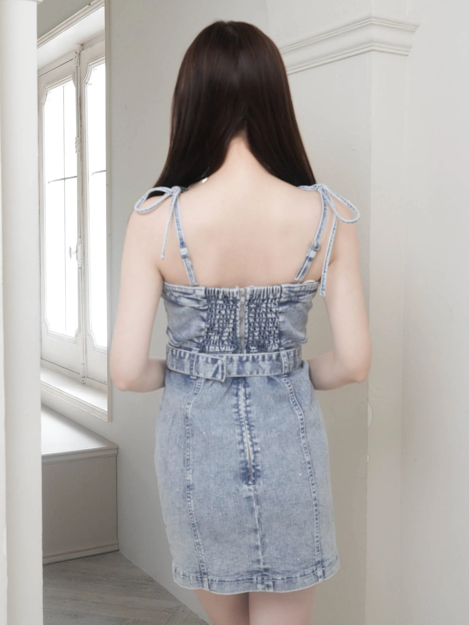 LIP SERVICE（リップサービス）｜ Jewelデニムキャミワンピース