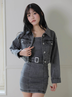LIP SERVICE(リップサービス) |Jewelデニムキャミワンピース