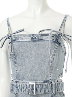 LIP SERVICE(リップサービス) |Jewelデニムキャミワンピース