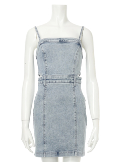 LIP SERVICE(リップサービス) |Jewelデニムキャミワンピース